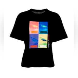 Heron Preston women’s Censored graphic-print T-shirt
XS